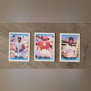 1992 Cracker Jack MINI Baseball Cards Set of 3 Mini Cards [ Read Details ]